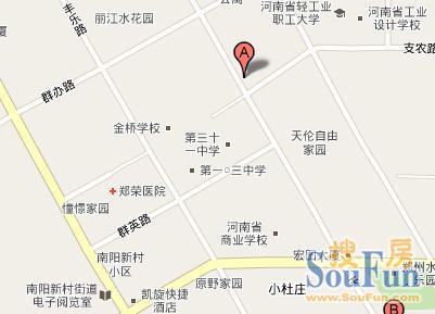 北彩鑫居交通图