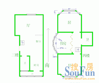 顺驰太阳城别墅户型图