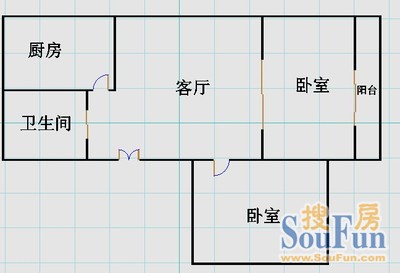 信用社家属院户型图