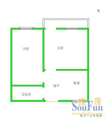 华山黄河河务局宿舍户型图