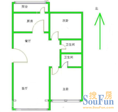 新胜利村户型图