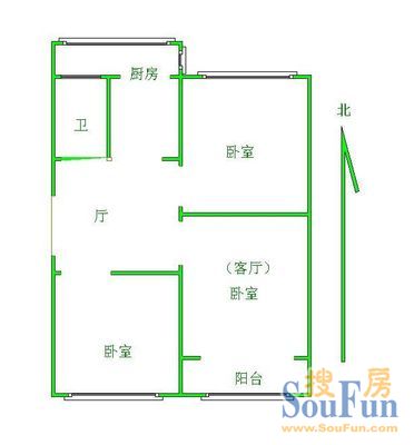 电建方北生活区户型图