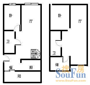 香水之约户型图