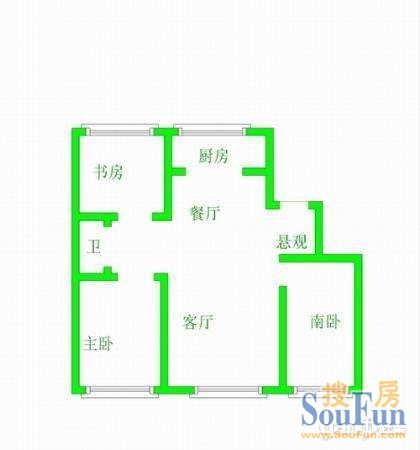 熙城桃源户型图