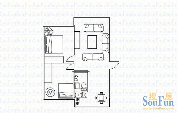 顺通花园2期户型图
