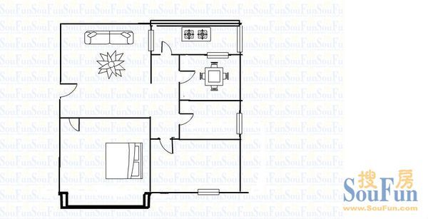 纱厂家属院户型图