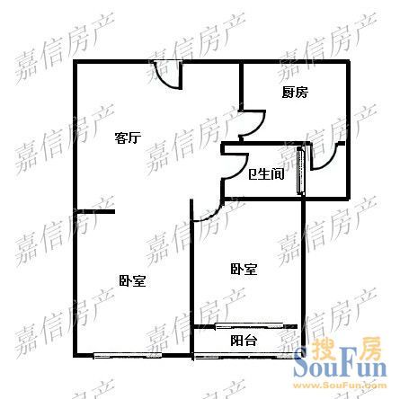 秀兰百安居户型图