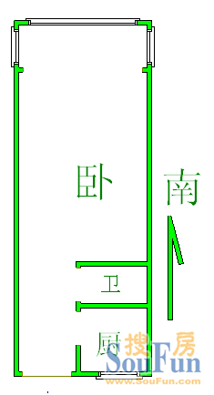 台东步行街户型图