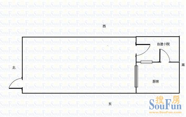 前门西后河沿户型图