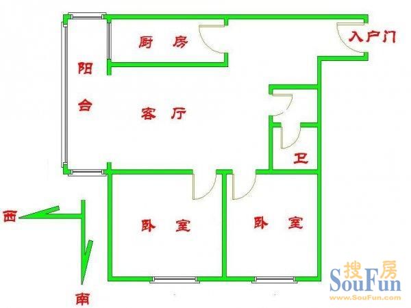 双紫小区双紫小区 0室 户型图 0室0厅0卫0厨 0.00㎡