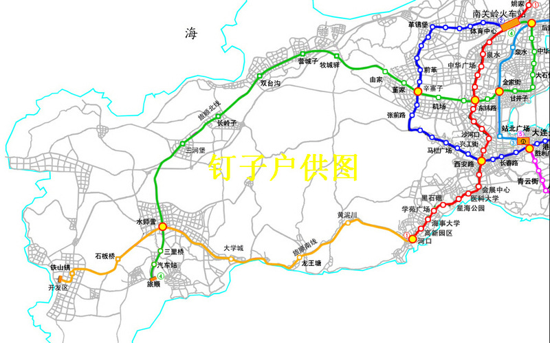 独家发布:旅顺开发区轻轨站具体位置!