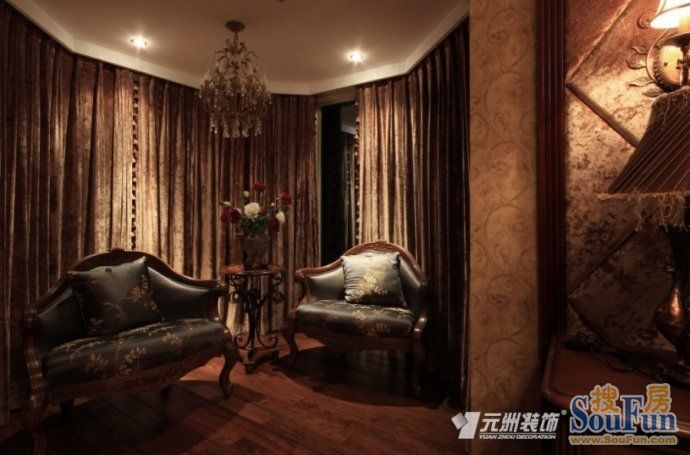 国际丽都-中式古典-三居室