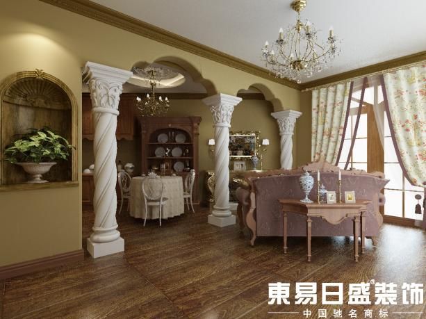 中海紫御观邸-西式古典-二居室