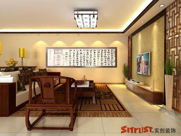 今阁DIY公寓-中式古典-三居室