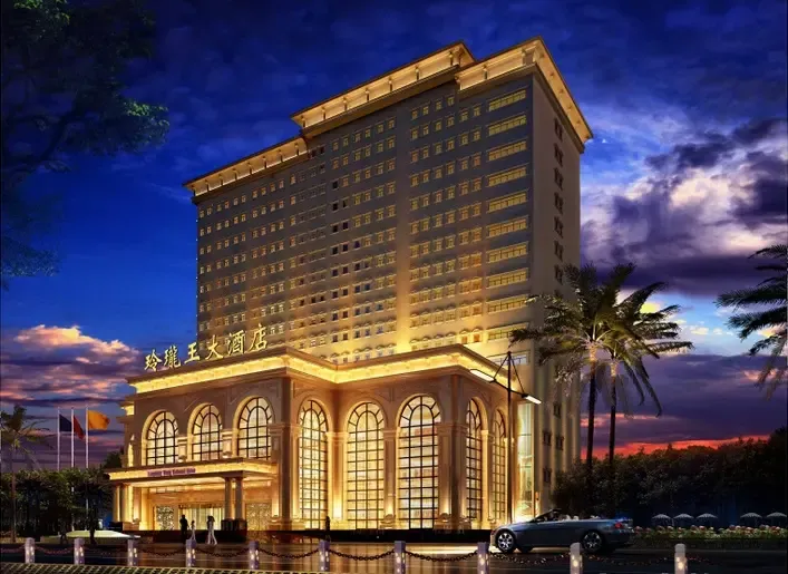 欧式酒店外观效果图