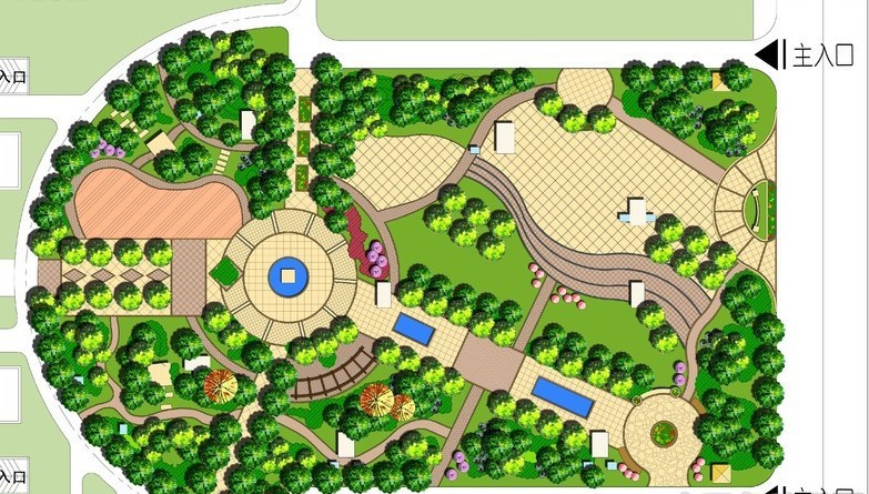 园林设计平面图