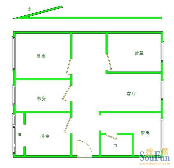 长城小区户型图