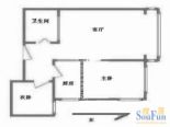百环家园户型户型 2室2厅1卫1厨