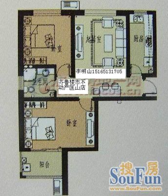 城投美里新居二手房户型图