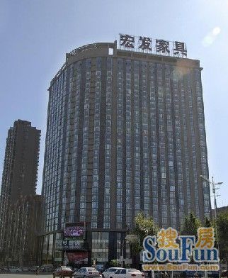 宏发国际名城1室1厅1卫北朝向850.00元/月出租