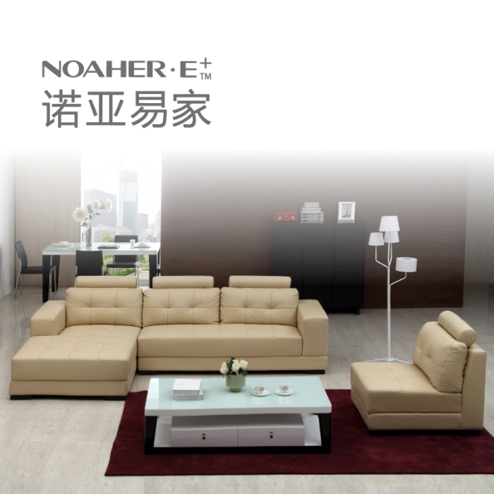 简约  组合沙发 客厅转角真皮沙发 休闲 体积(含包装):3 品牌:noaher