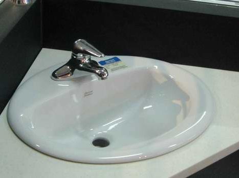 美标卫浴 爱珂琳4寸3孔台上盆cp-0476洗手盆