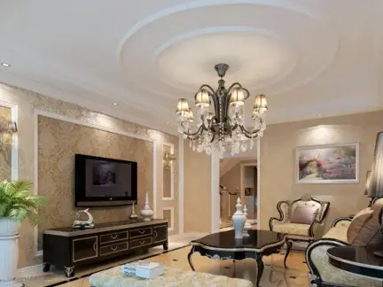 客厅吊顶效果图复式 432x324c.jpg