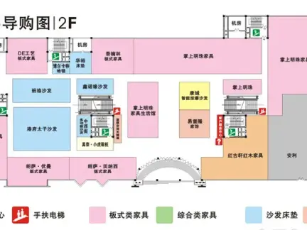 商场简单平面图2021-房天下家居装修网