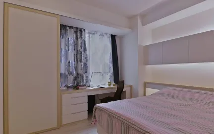 宜家飘窗书桌装修效果图