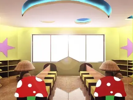 幼儿园窗户装修效果图