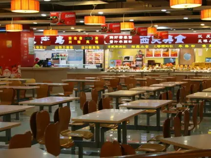 中式快餐店装修设计图片