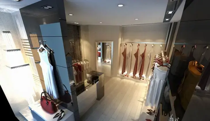 20平米服装店装修效果图