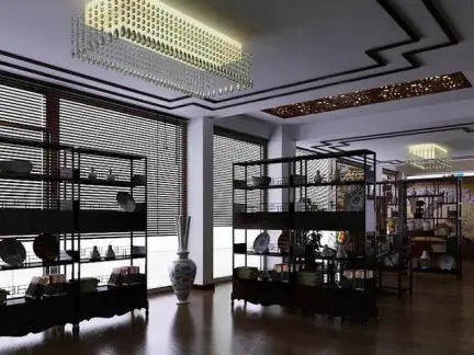 2019古玩店装修图片墙纸-房天下装修效果图合肥哪里有做效果v图片图片