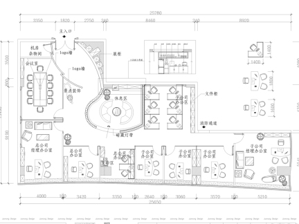 办公大楼建筑平面图