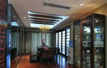 佛山中式装修必备！别墅吊顶5大分类+娱乐空间划分技巧