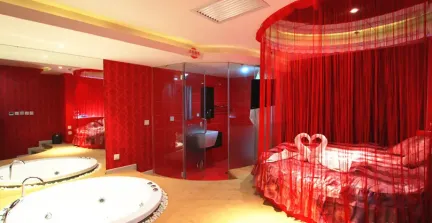 上海情侣主题酒店效果图