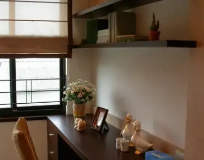 美式2平米小书房大全