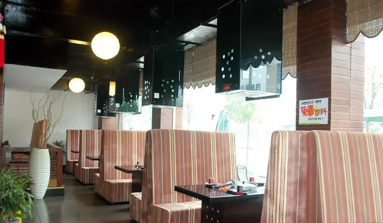 烧烤店装修效果图大全图片