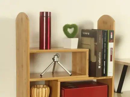 室内实木书架图片欣赏