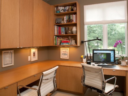 现代设计6平米书房装修图片欣赏