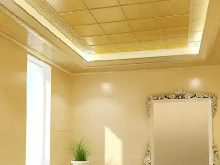 现代浴室托斯卡纳集成吊顶效果图