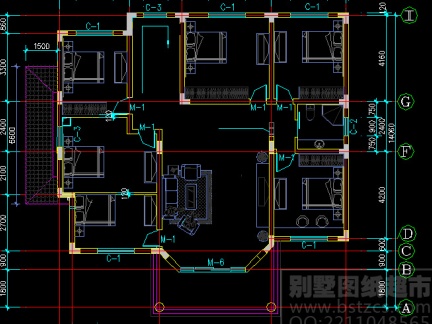 农村别墅图纸施工图欣赏