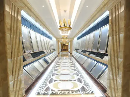 2019陶瓷展厅设计效果图-房天下装修效果图