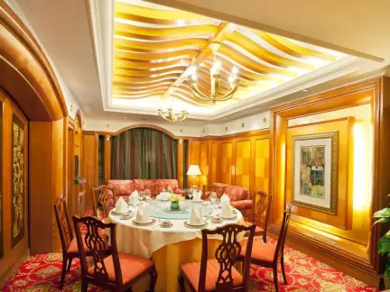 豪华酒店餐厅包间装修图