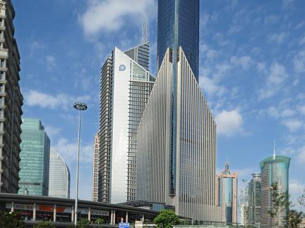 香港中银大厦全景图