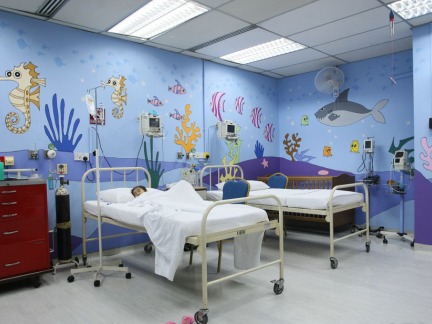 医院儿童病房装修效果图