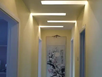 房屋过道吊顶图片正方形过道吊顶图片13