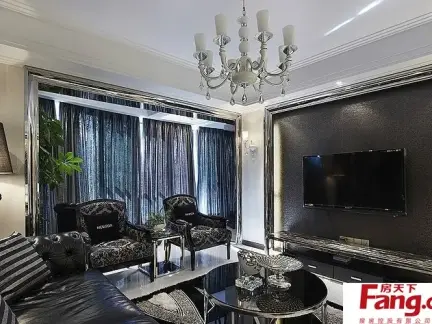 最新时尚电视背景墙效果图片 432x324c.jpg