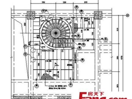 简约旋转楼梯设计图大全