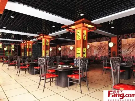 火锅店装修效果图